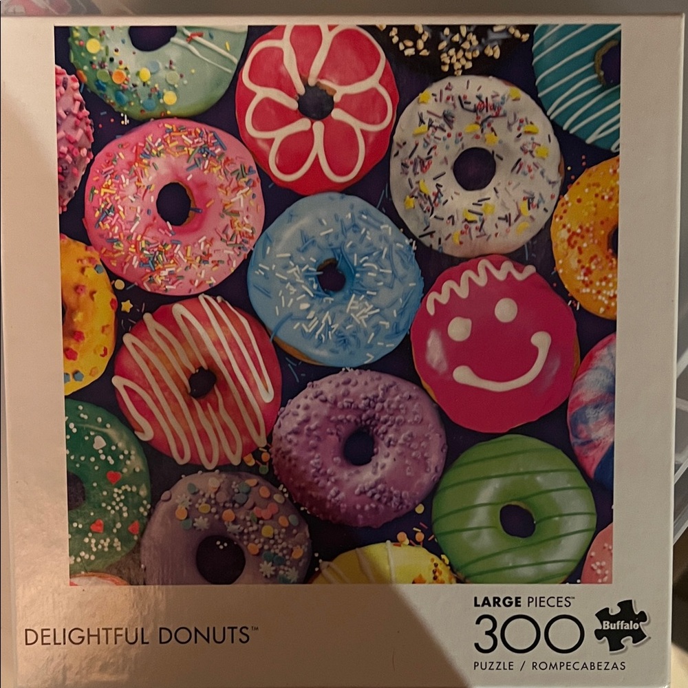 Buffalo David Bitton Vibrant Donut Puzzle